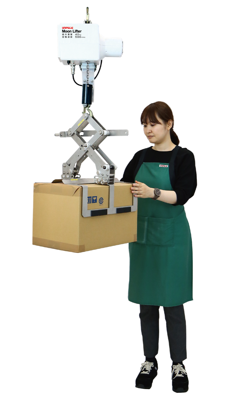 Box handling with clamp attachment